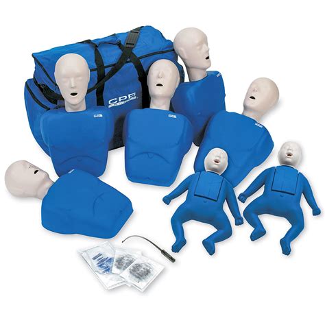 CPR Prompt 7-Pack - 5 Adult/Child and 2 Infant Manikins