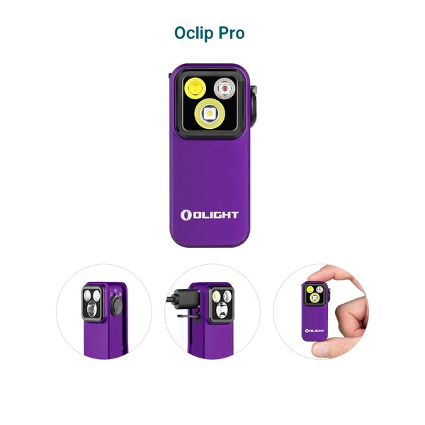 Oclip Pro Multifunctional EDC Clip Flashlight