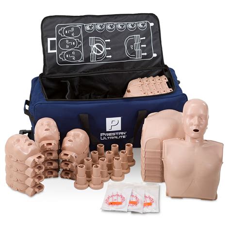 Prestan Ultralite Adult Manikins 12-Pack - Without CPR Monitor