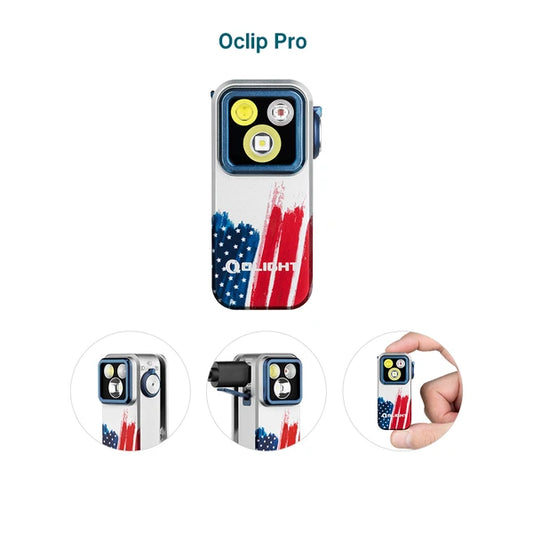Oclip Pro Multifunctional EDC Clip Flashlight