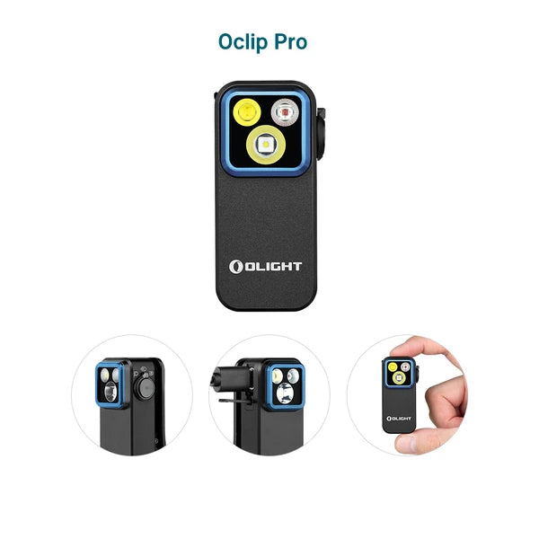 Oclip Pro Multifunctional EDC Clip Flashlight